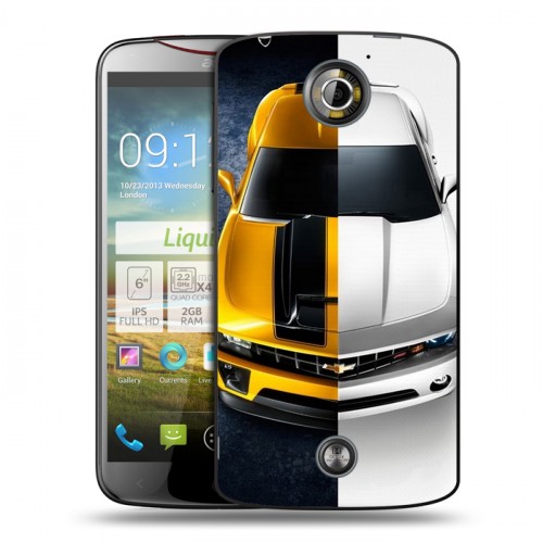 Дизайнерский пластиковый чехол для Acer Liquid S2 Chevrolet