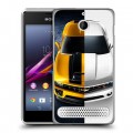 Дизайнерский силиконовый чехол для Sony Xperia E1 Chevrolet