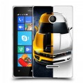 Дизайнерский пластиковый чехол для Microsoft Lumia 435 Chevrolet