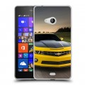 Дизайнерский пластиковый чехол для Microsoft Lumia 540 Chevrolet