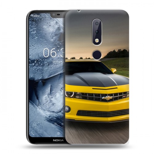 Дизайнерский пластиковый чехол для Nokia 6.1 Plus Chevrolet