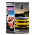 Дизайнерский пластиковый чехол для Huawei Ascend P1 Chevrolet