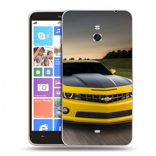 Дизайнерский пластиковый чехол для Nokia Lumia 1320 Chevrolet