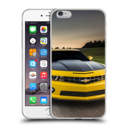 Дизайнерский силиконовый чехол для Iphone 6 Plus/6s Plus Chevrolet