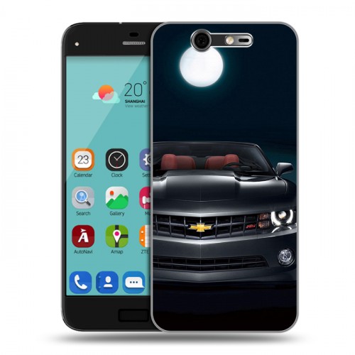 Дизайнерский силиконовый чехол для ZTE Blade S7 Chevrolet