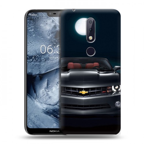 Дизайнерский силиконовый чехол для Nokia 6.1 Plus Chevrolet