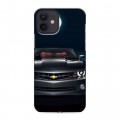 Дизайнерский силиконовый чехол для Iphone 12 Chevrolet