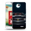 Дизайнерский пластиковый чехол для LG L80 Chevrolet