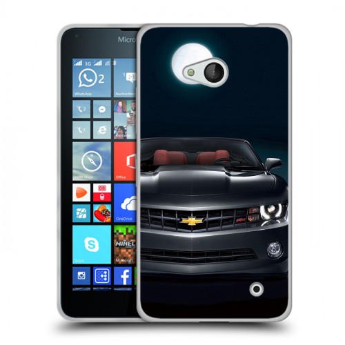 Дизайнерский силиконовый чехол для Microsoft Lumia 640 Chevrolet
