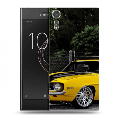 Дизайнерский пластиковый чехол для Sony Xperia XZs Chevrolet