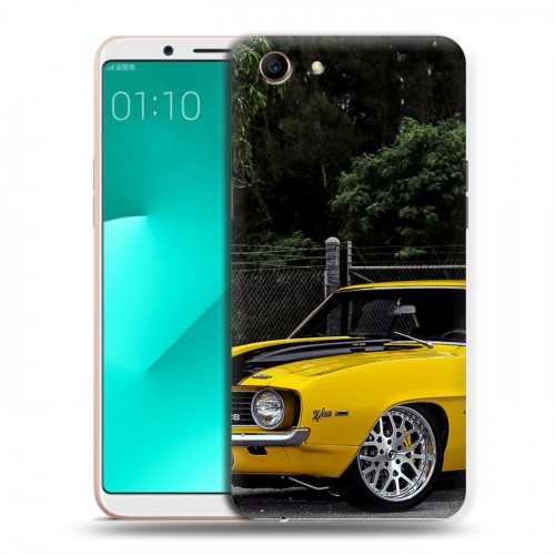 Дизайнерский пластиковый чехол для OPPO A83 Chevrolet