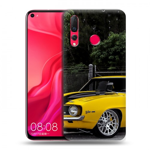 Дизайнерский пластиковый чехол для Huawei Nova 4 Chevrolet