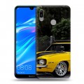 Дизайнерский пластиковый чехол для Huawei Y6 (2019) Chevrolet