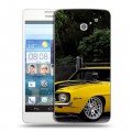 Дизайнерский пластиковый чехол для Huawei Ascend D2 Chevrolet