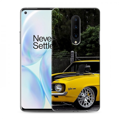 Дизайнерский пластиковый чехол для OnePlus 8 Chevrolet