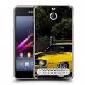 Дизайнерский силиконовый чехол для Sony Xperia E1 Chevrolet