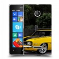 Дизайнерский пластиковый чехол для Microsoft Lumia 435 Chevrolet