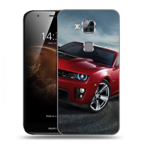 Дизайнерский пластиковый чехол для Huawei G8 Chevrolet