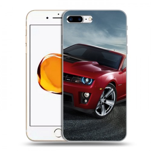 Дизайнерский пластиковый чехол для Iphone 7 Plus / 8 Plus Chevrolet