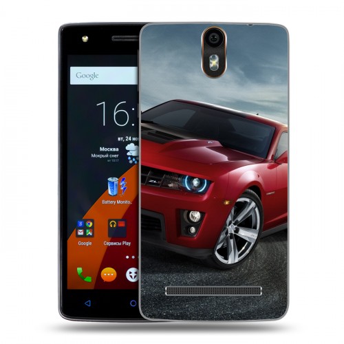 Дизайнерский силиконовый чехол для Wileyfox Storm Chevrolet