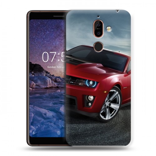 Дизайнерский пластиковый чехол для Nokia 7 Plus Chevrolet