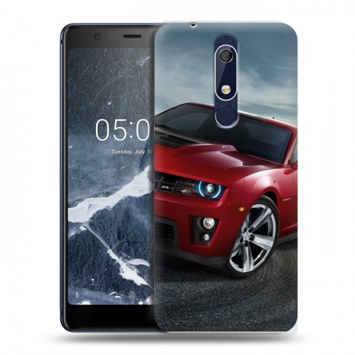 Дизайнерский пластиковый чехол для Nokia 5.1 Chevrolet