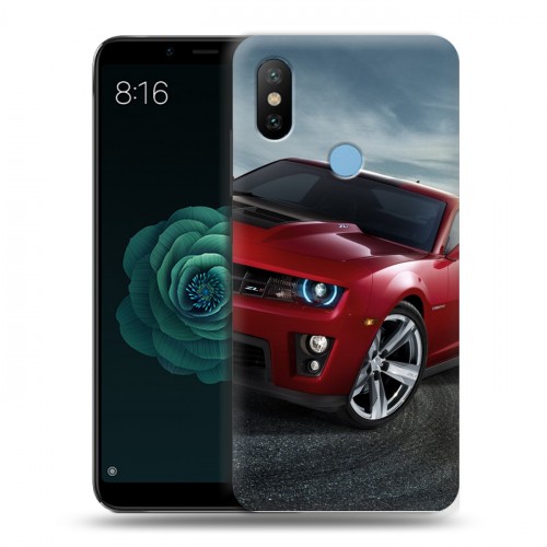 Дизайнерский силиконовый чехол для Xiaomi Mi A2 Chevrolet