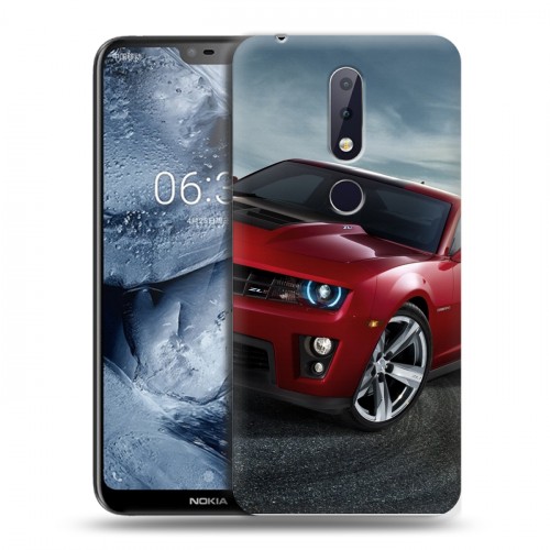 Дизайнерский силиконовый чехол для Nokia 6.1 Plus Chevrolet