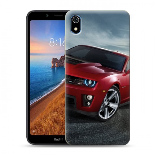 Дизайнерский силиконовый чехол для Xiaomi RedMi 7A Chevrolet