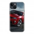 Дизайнерский пластиковый чехол для Iphone 14 Chevrolet