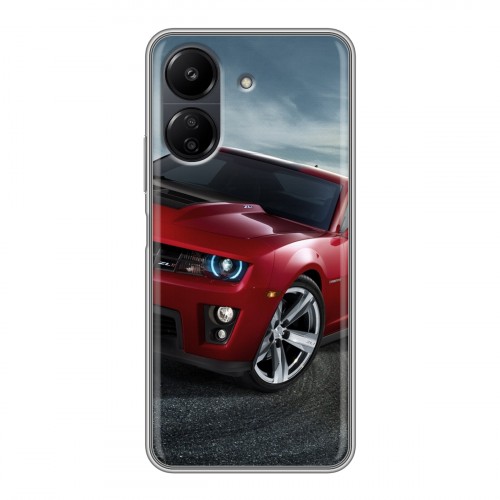 Дизайнерский силиконовый чехол для Xiaomi Poco C65 Chevrolet