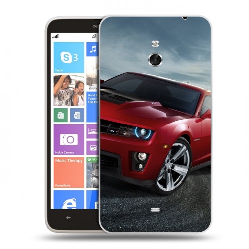 Дизайнерский пластиковый чехол для Nokia Lumia 1320 Chevrolet