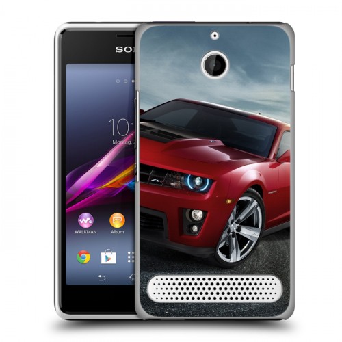 Дизайнерский силиконовый чехол для Sony Xperia E1 Chevrolet