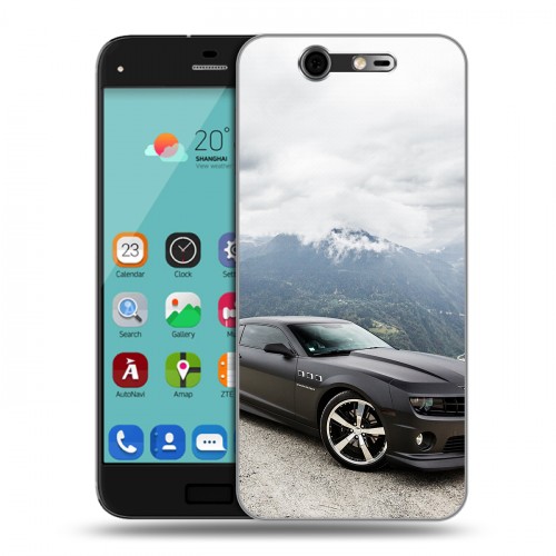 Дизайнерский силиконовый чехол для ZTE Blade S7 Chevrolet