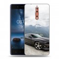 Дизайнерский пластиковый чехол для Nokia 8 Chevrolet