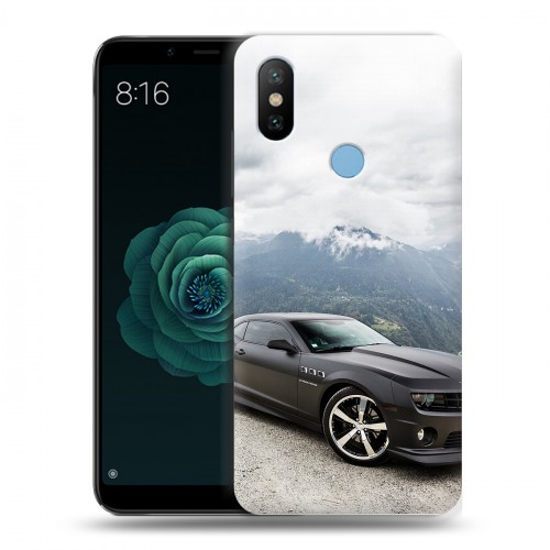 Дизайнерский силиконовый чехол для Xiaomi Mi A2 Chevrolet