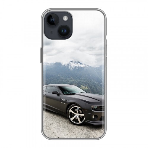 Дизайнерский пластиковый чехол для Iphone 14 Chevrolet