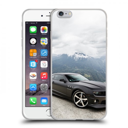 Дизайнерский силиконовый чехол для Iphone 6 Plus/6s Plus Chevrolet