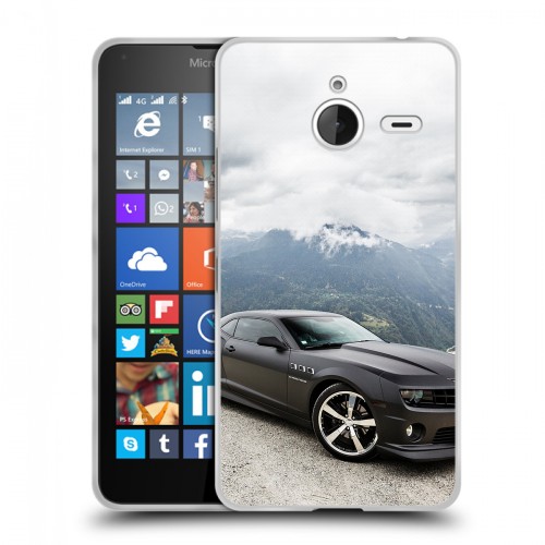 Дизайнерский пластиковый чехол для Microsoft Lumia 640 XL Chevrolet