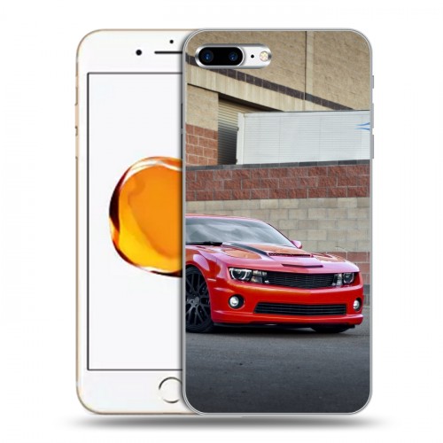 Дизайнерский силиконовый чехол для Iphone 7 Plus / 8 Plus Chevrolet