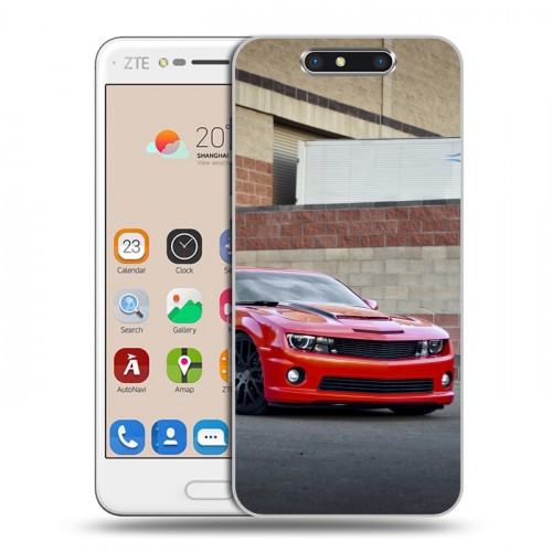 Дизайнерский пластиковый чехол для ZTE Blade V8 Chevrolet