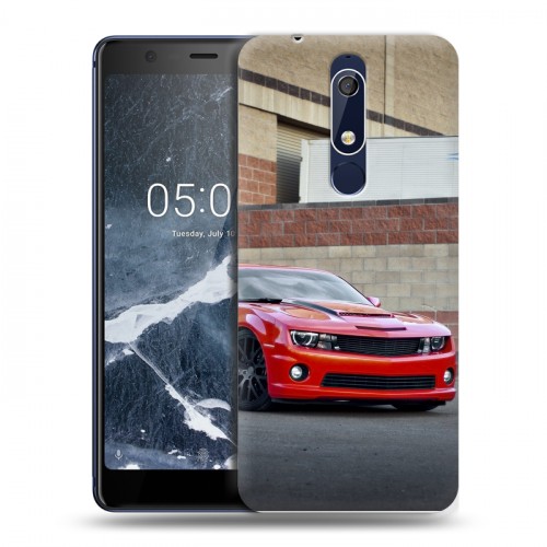 Дизайнерский пластиковый чехол для Nokia 5.1 Chevrolet