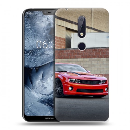 Дизайнерский пластиковый чехол для Nokia 6.1 Plus Chevrolet