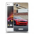 Дизайнерский пластиковый чехол для Sony Xperia L Chevrolet