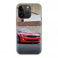 Дизайнерский силиконовый чехол для Iphone 14 Pro Chevrolet