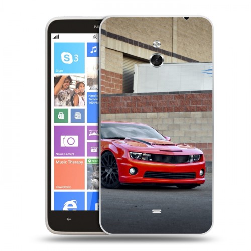 Дизайнерский пластиковый чехол для Nokia Lumia 1320 Chevrolet