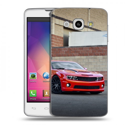 Дизайнерский пластиковый чехол для LG L60 Chevrolet