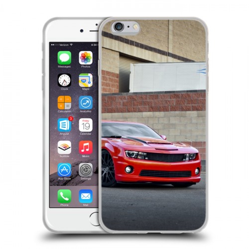 Дизайнерский силиконовый чехол для Iphone 6 Plus/6s Plus Chevrolet