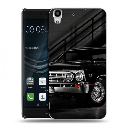 Дизайнерский пластиковый чехол для Huawei Y6II Chevrolet