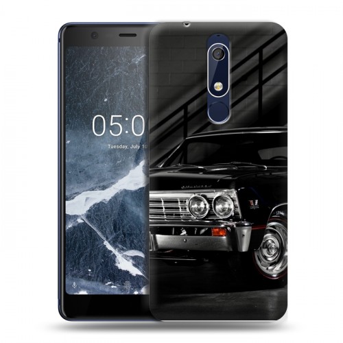 Дизайнерский пластиковый чехол для Nokia 5.1 Chevrolet